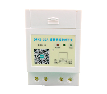 定時開關控制三相電機怎么接線？
